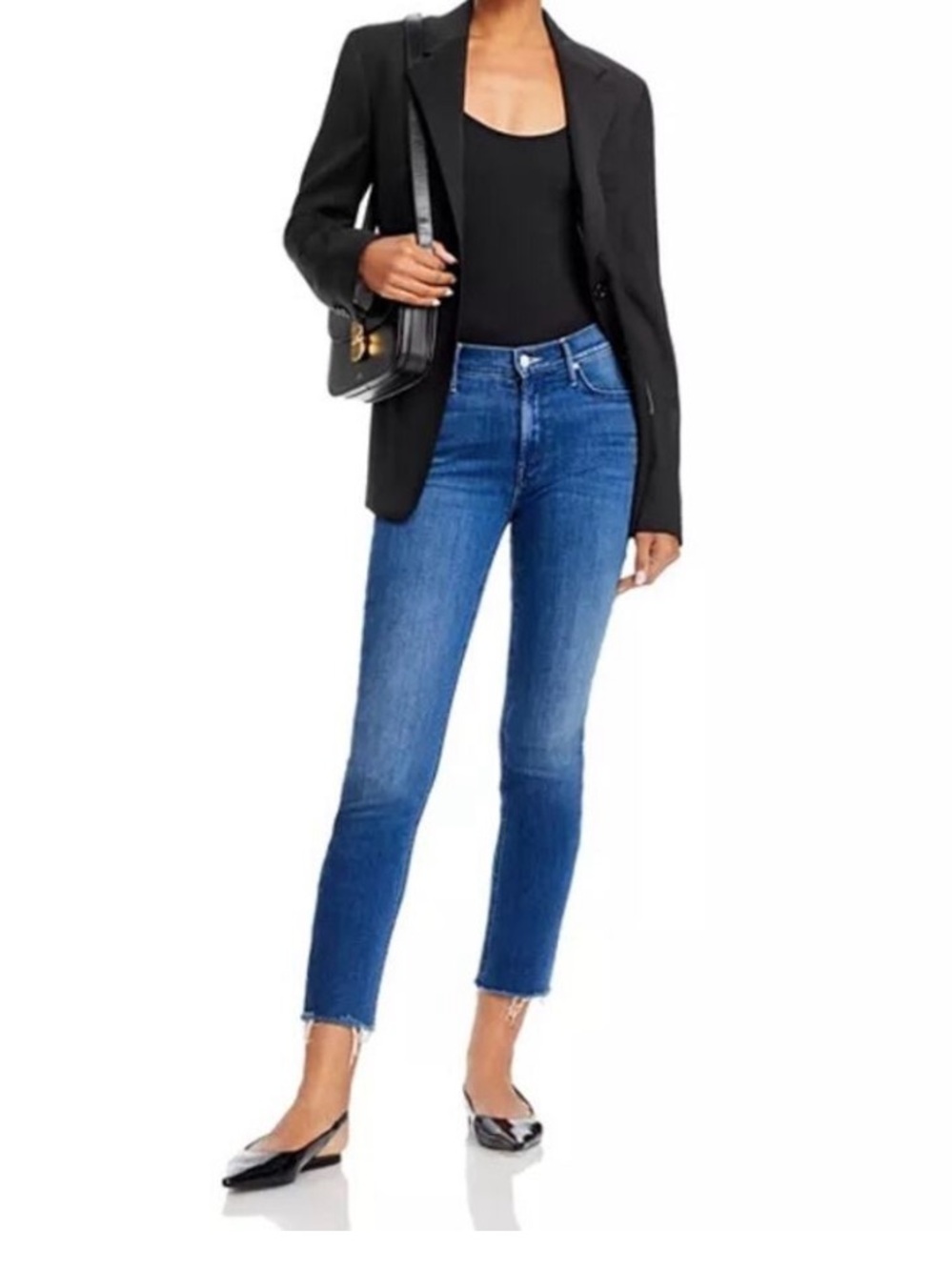 MOTHER jeans THE MID RISE DAZZLER
ANKLE STEP FRAY
On The Edge
Size 24